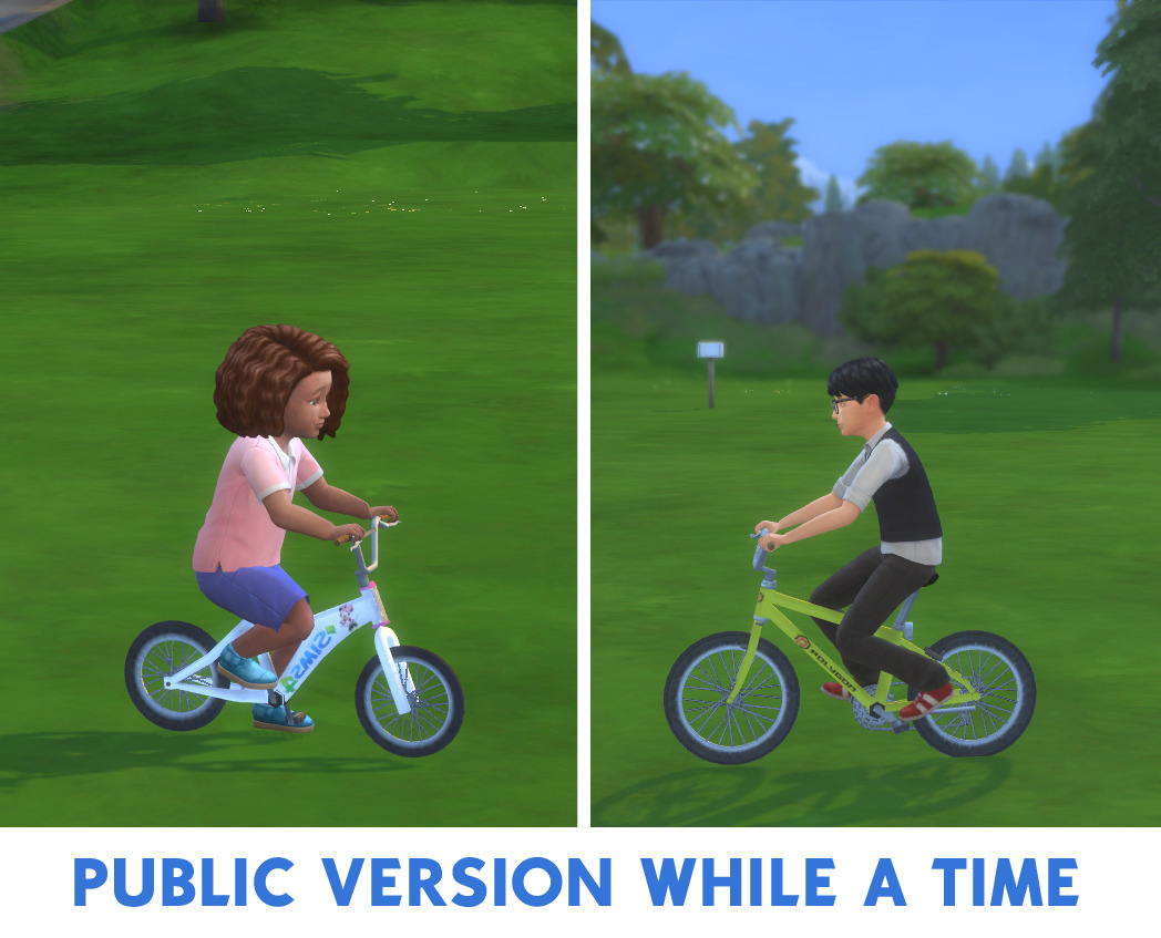Bicycle For Kids And Toddler Allow Your Kids The Sims Indo Cc Mod Team