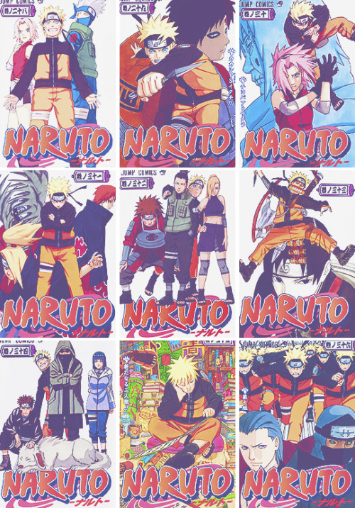 misakachan:  Naruto Manga Covers adult photos