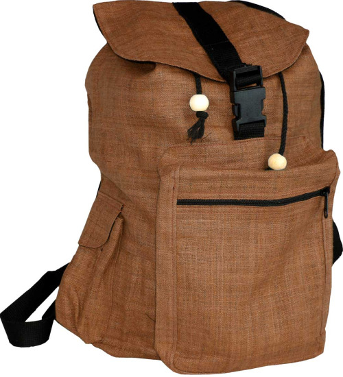 Keep it together with classic style… Hemp - Brown - Backpack