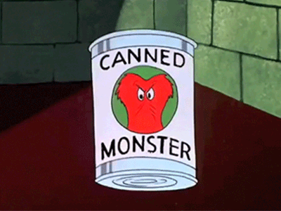 blondebrainpower:  coldtofire:  blondebrainpower:  hobolunchbox:  Canned.  @coldtofire do you have any recipes for canned monster?  Gossamer cupcakes @blondebrainpower with lots of icing.  That was canned Gossamer? I’m impressed… 