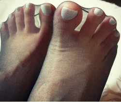 Your Beautiful Nylon Feet