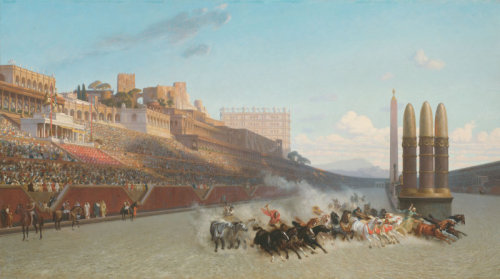 Chariot Race, Jean-Léon Gérôme, 1876