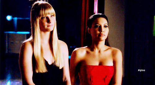 nayaswifee:I just love this moment so much. In the first gif they watch Santana’s