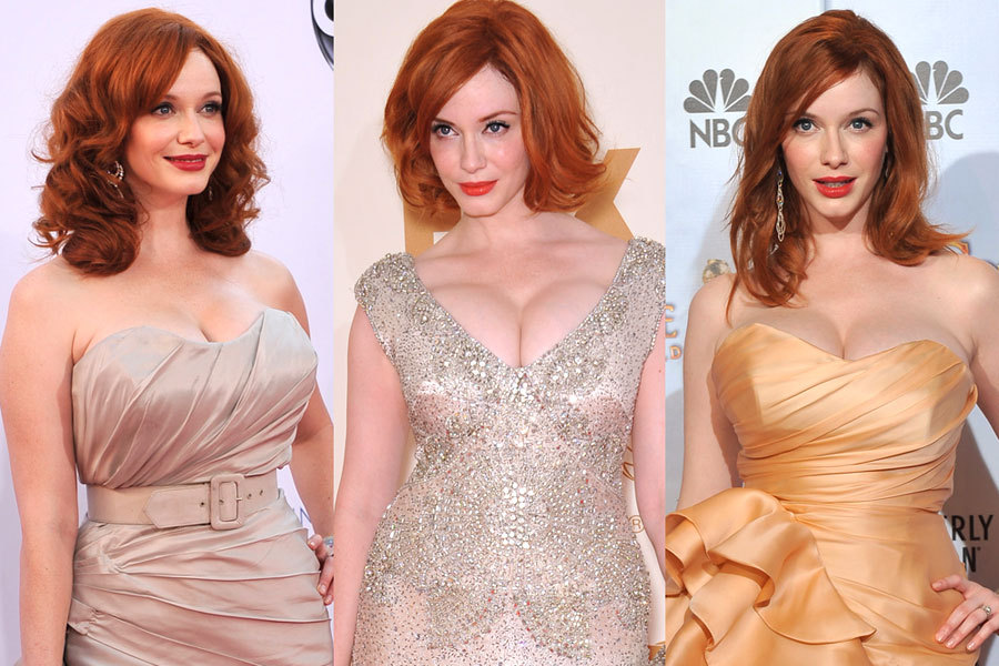 2beautyblog:  7 inspirações de maquiagem com Christina Hendricks
