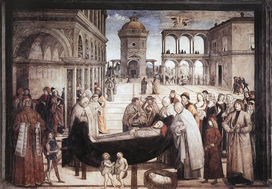 italianartsociety: Bernardino Pinturicchio died on 11 December 1513 in Siena. He