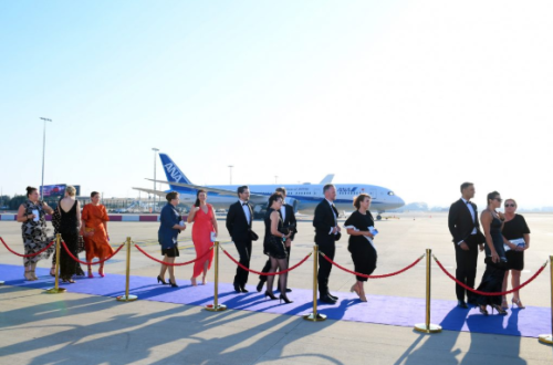 The Sydney Airport 100 Year Gala Event was an amazing amalgamation of aviation, great food and beautiful entertainment for 700 guests right on the tarmac.
[[MORE]]Imagine 700 people, 5 courses of food, lots of champagne and a vintage DC3 flown in and...