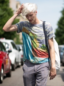 damplaundry:  Benjamin Jarvis at MFW S/S 2016 by Daniel Bruno Grandl 