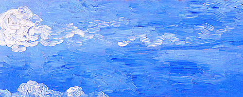 arsantiquis:  Various Clouds, by Vincent Van Gogh. 