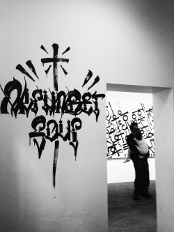 gypsyone:  Sickest art show “Alphabet Soup”