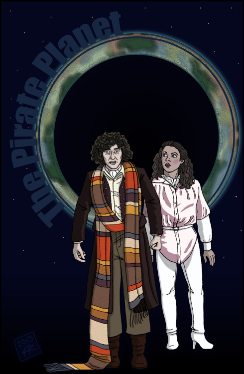 099 THE PIRATE PLANET by Douglas AdamsIllustrated by spacetimeconundrumSEASON 16 / STORY 2The Doctor