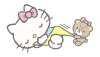 Hello Kitty (with Tiny Chum)