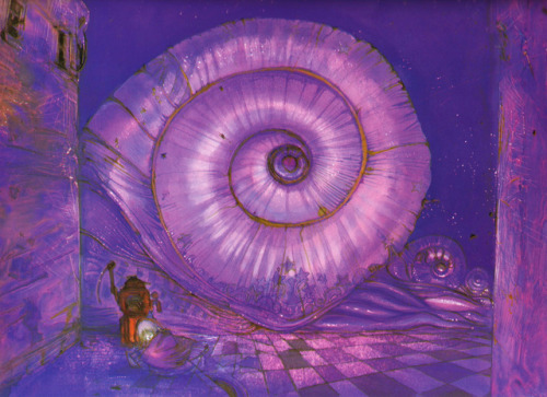 80sanime:Yoshitaka Amano illustrations from the Angel’s Egg art book Season of the Girl.