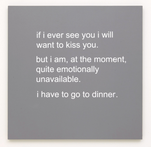 chowderpuffgirl: From ‘Break-up Texts: Paintings’ &amp; ‘It’s Not You&rs