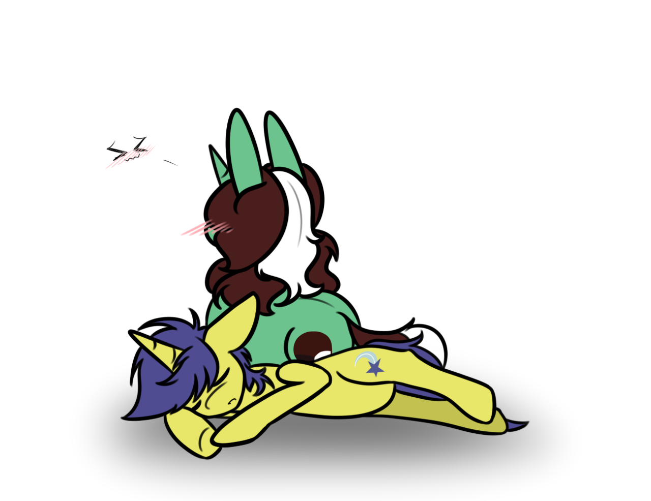 ask-peppermint-pattie:Peppermint: Dammit… He’s so cute when he sleeps… ((So