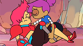 a-real-magic-skeleton:Enid and Red Action &lt;3 &lt;3 &lt;3