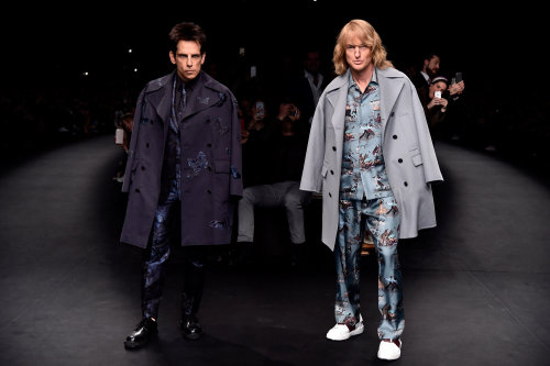 ICYMI, the greatest thing happened at Paris Fashion Week yesterday during the Valentino F/W 2015 run