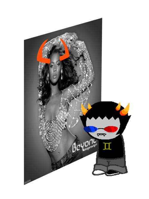 supadong:  supadong:  okay but imagine sollux dancing around in his respit block alone in the bee outfit to beyonce   “….” “….ye2222”