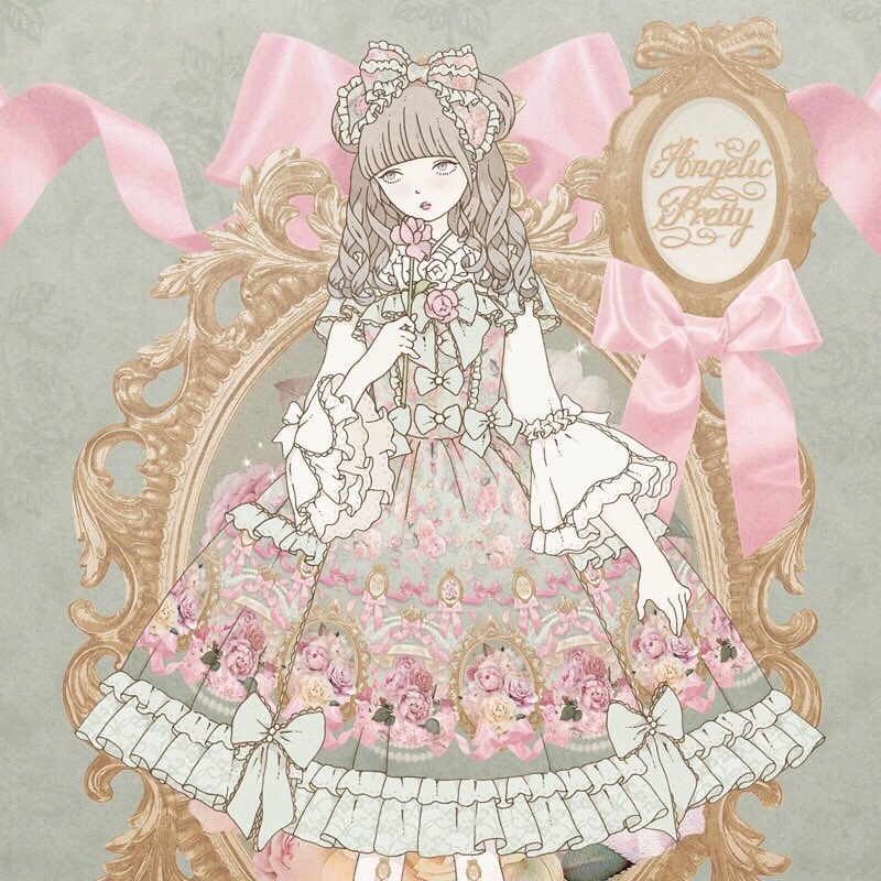 mademoiselle-puppet: Angelic Pretty -   Rose Museum by Kira Imai