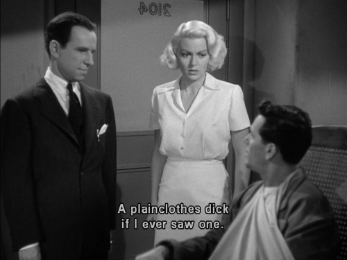 Hume Cronyn, Lana Turner, and John Garfield - The Postman Always Rings Twice 1946