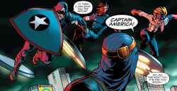 marvelcomicart:    Steve Rogers: Captain America 001 / Jesus Saiz  