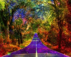 ilovelucyandherkaleidoscope-eyes:  Come Trip With Me Down The Road Of Wonder