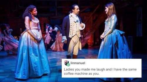 happinessandwrath: Hamilton + @linmanuel text posts 