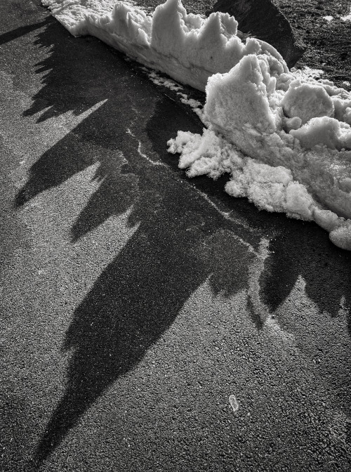 Snow Shadows, Stamford, CT, 2 26 22, Photo by Joe Bruha, Copyright 2022