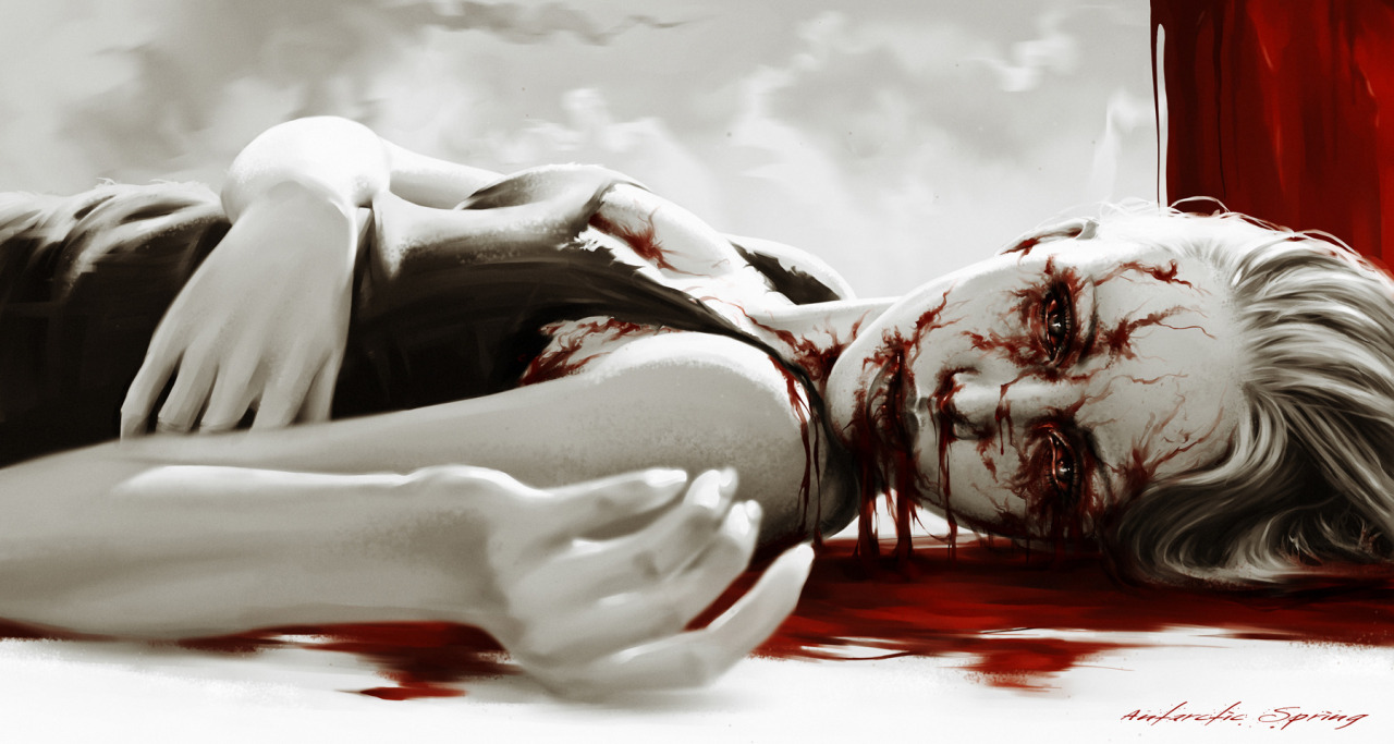 scifi-fantasy-horror:  Fever dream by AntarcticSpring 