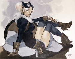 comicbookwomen:  Black Cat-MA Asrar