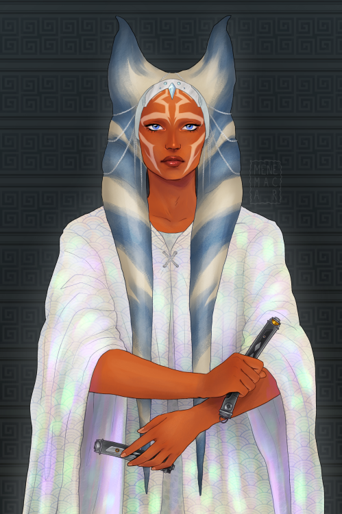 menemacar: ahsoka the white for a very dear friend