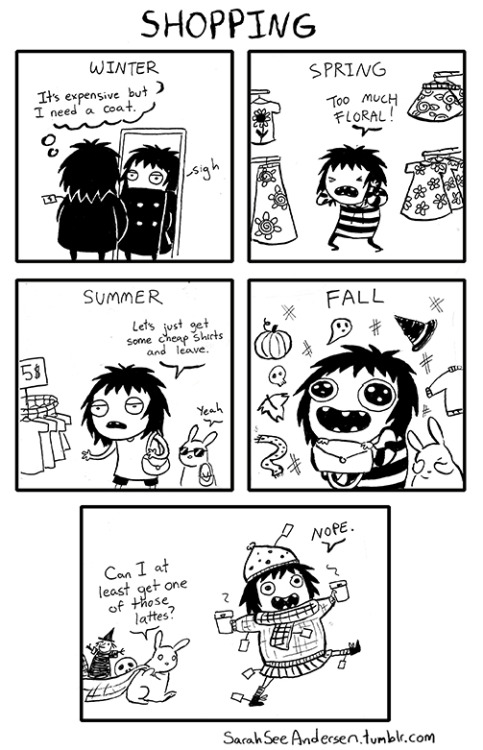 Porn tastefullyoffensive:  [sarahseeandersen] photos