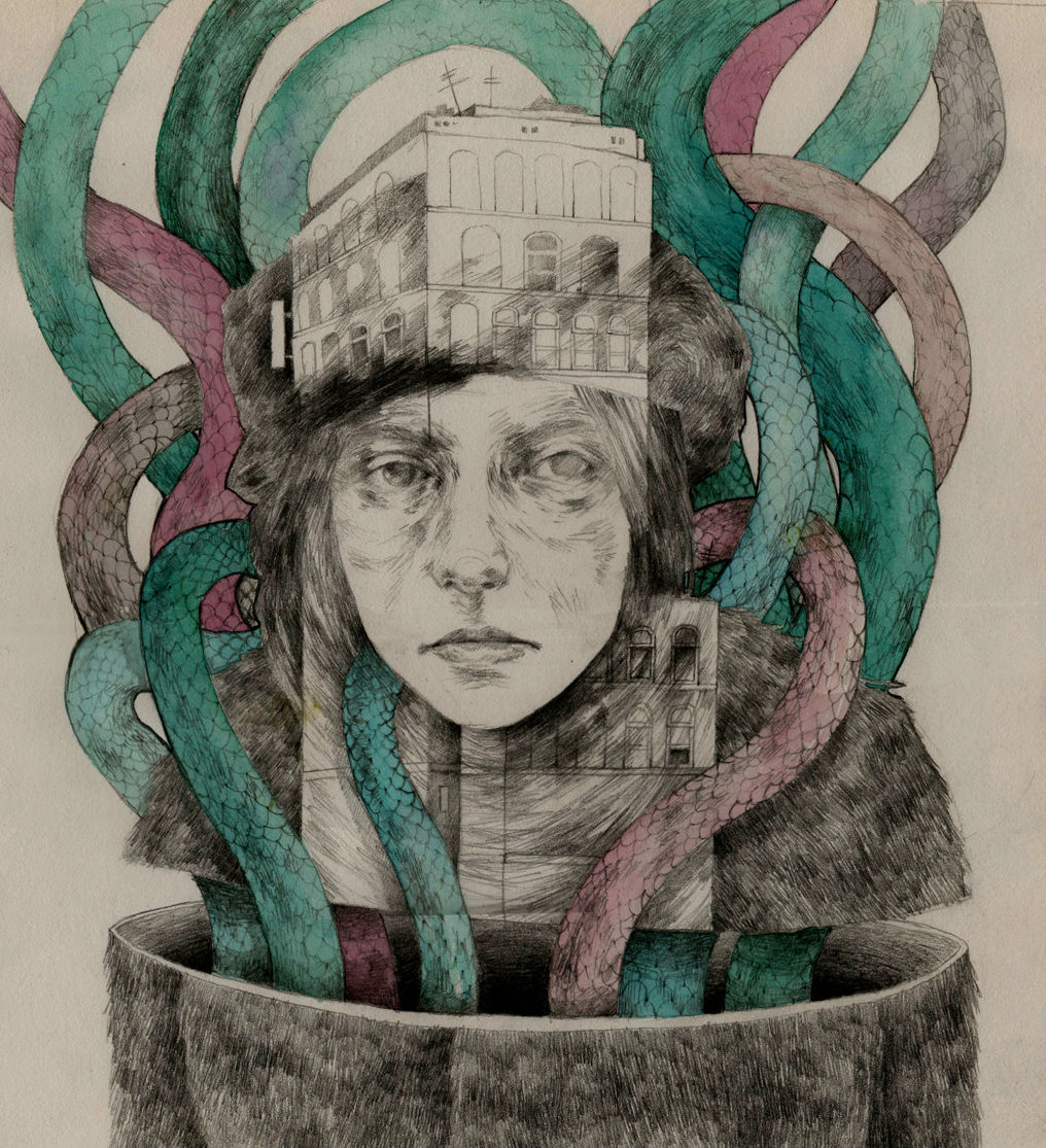 supersonicart: Elia Mervi, Illustrations. I’m loving these ghostly illustrations