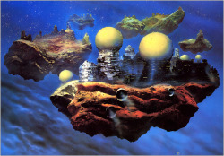 gameraboy:  Floating Cities by Chris Foss