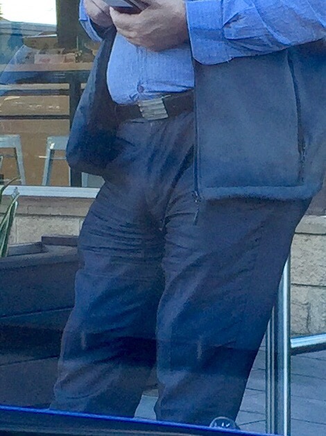 Hot ozy Silverdad, check out his big thing between his legs, want to find out the full size #silverd