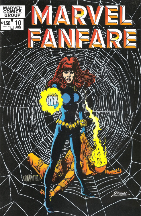 Marvel Fanfare #10 Cover by George Perez, 1983