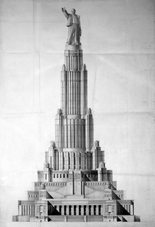 qsy-complains-a-lot:dieselfutures:Palace of the SovietsSo they destroyed a cathedral to make that, n