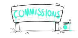 polylepile:  eigaka:  eigaka:  Commissions are finally open! I’ll put a better detail list right here I’ll open two slots to begin. You can contact me via Tumblr. The payment will be via Paypal.   Commissions are open again, two slots aviable.  .