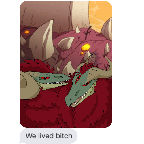 aberrations, who were swept in the goo and presumed dead, texted plaguebringer this