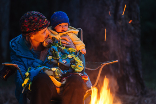 First camping trip for this little one.  We’re all fascinated by campfires!  Looking