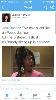 xenolithia:  oxsimmmyxo:  queenevea:  onlyblackgirl:  Love when celebs drag.  And her pic is like “HA BITCH!”  😂😂😂😂😂  Not auntie Jackie I can’t breathe 😩😩