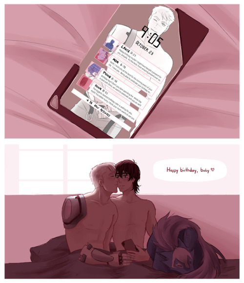 nakutan: then and now.Happy birthday Keith!!   I know you guys are thirsty for the full phone w