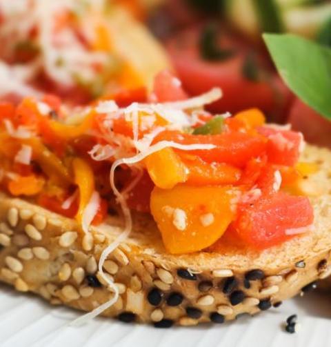 Berry Melon Bruschetta Recipe