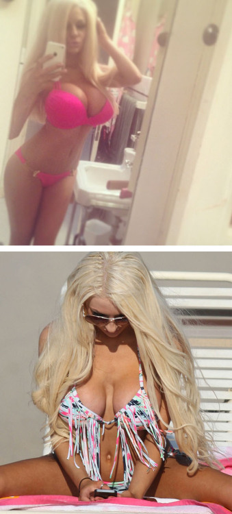 sextapestabloid:  Courtney Stodden posts hot bikini selfiesThis is the case when words are just not 