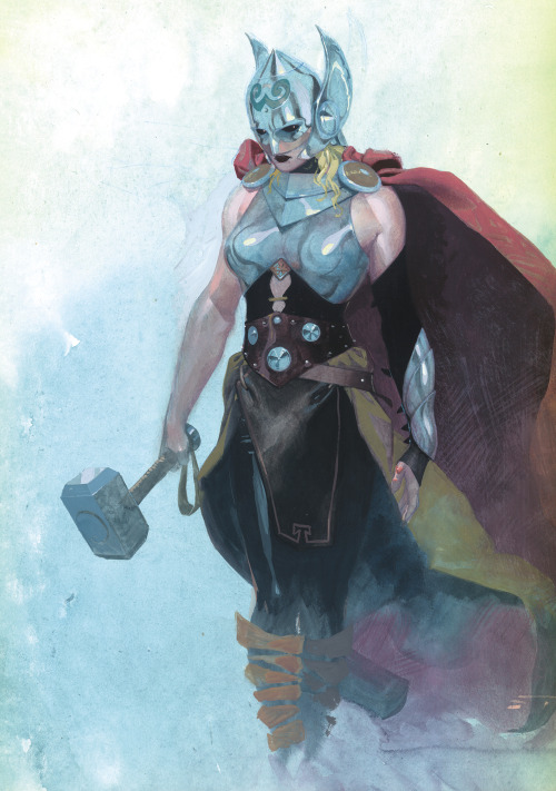 marvelentertainment: Meet Marvel comics’ new Thor - she’s not what you’d expect!&n