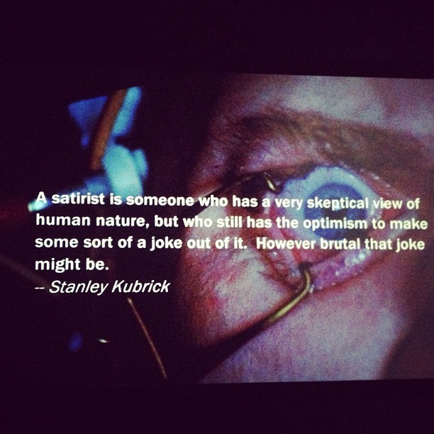 I love #kubrick #lacma quick stop at the Kubrick exhibit lacma museum!