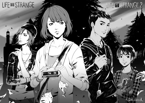 New fanart for Life is Strange Birthday \o/