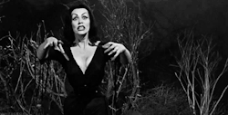 vintagegal:  Vampira in Plan 9 From Outer
