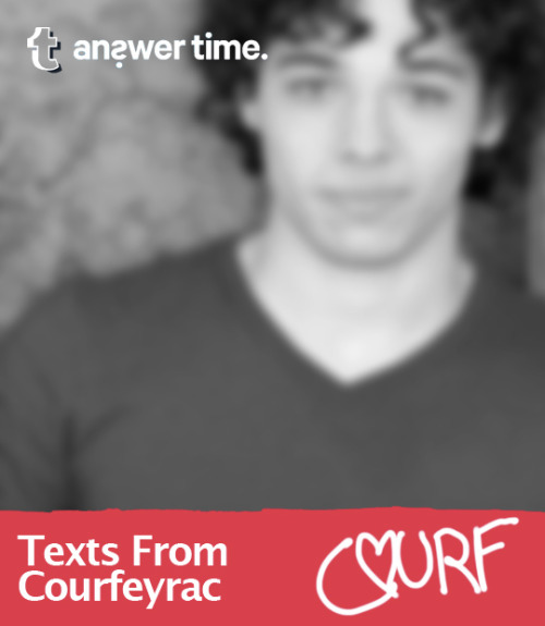 textsfromcourfeyrac: SUBMIT QUESTIONS Starting in 15 minutes!!