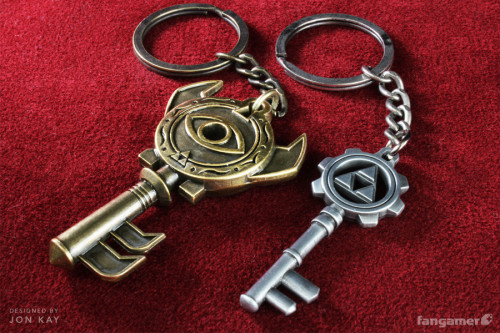 fangamer:  Restock: Boss &amp; Small Key Chains! Two of our most popular Zelda-inspired items ar