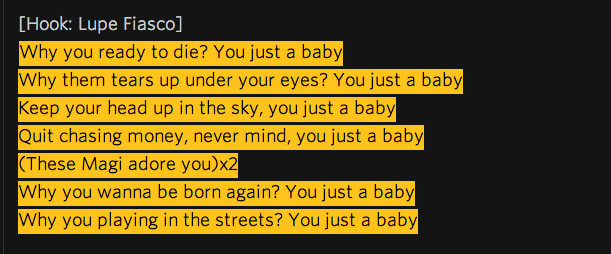 hip-hop-lifestyle:  This is one of the reasons that RapGenius is so important. Listen